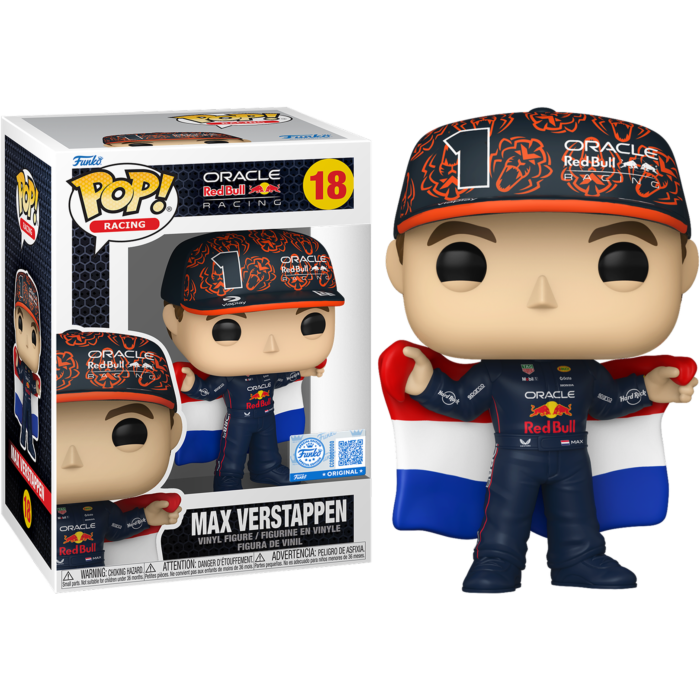 FUNKO POP!:RACING RED BULL-MAX.VERSTAPPEN EXCLUSIVE!
