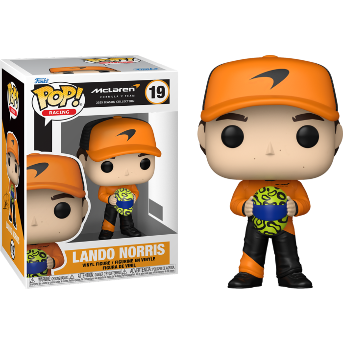 FUNKO POP!:RACING MCLAREN-LANDO NORRIS (PRE-ORDER)