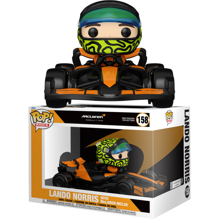FUNKO POP! RIDES SUPDLX:MCLAREN-NORRIS (PRE-ORDER)