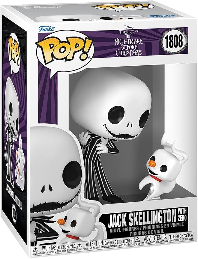 Funko Pop! & Buddy: The Nightmare Before Christmas - Jack with Zero