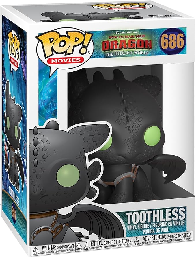 FUNKO POP!:HTTYD3-TOOTHLESS - How to Train your Dragon