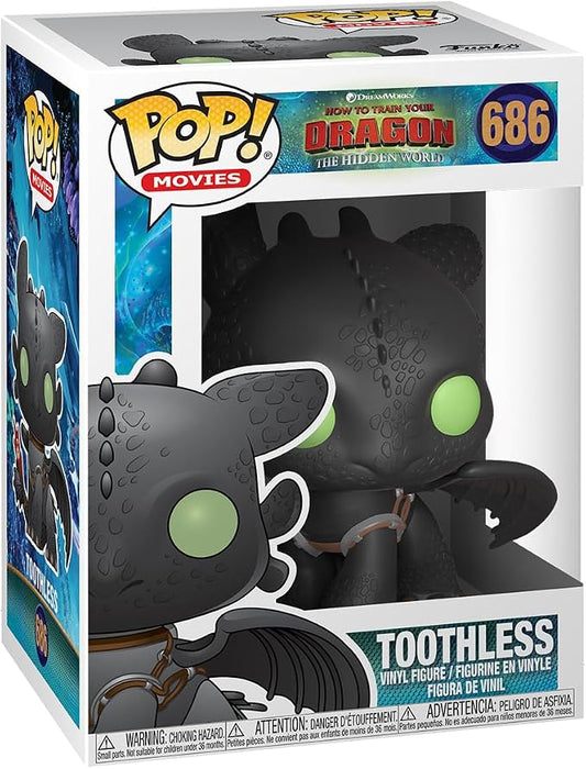FUNKO POP!:HTTYD3-TOOTHLESS - How to Train your Dragon