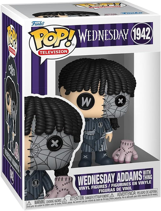Funko Pop! & Buddy: Wednesday: Wednesday Addams with Thing