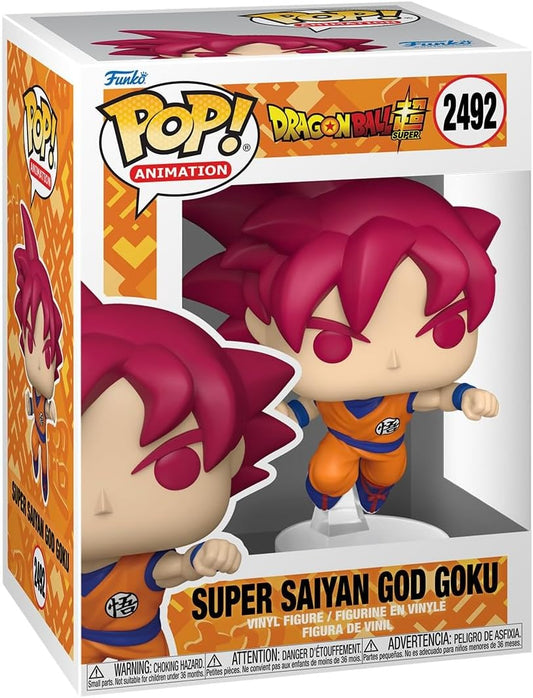 FUNKO POP! ANIMATION:DBS-GOKU(RED)