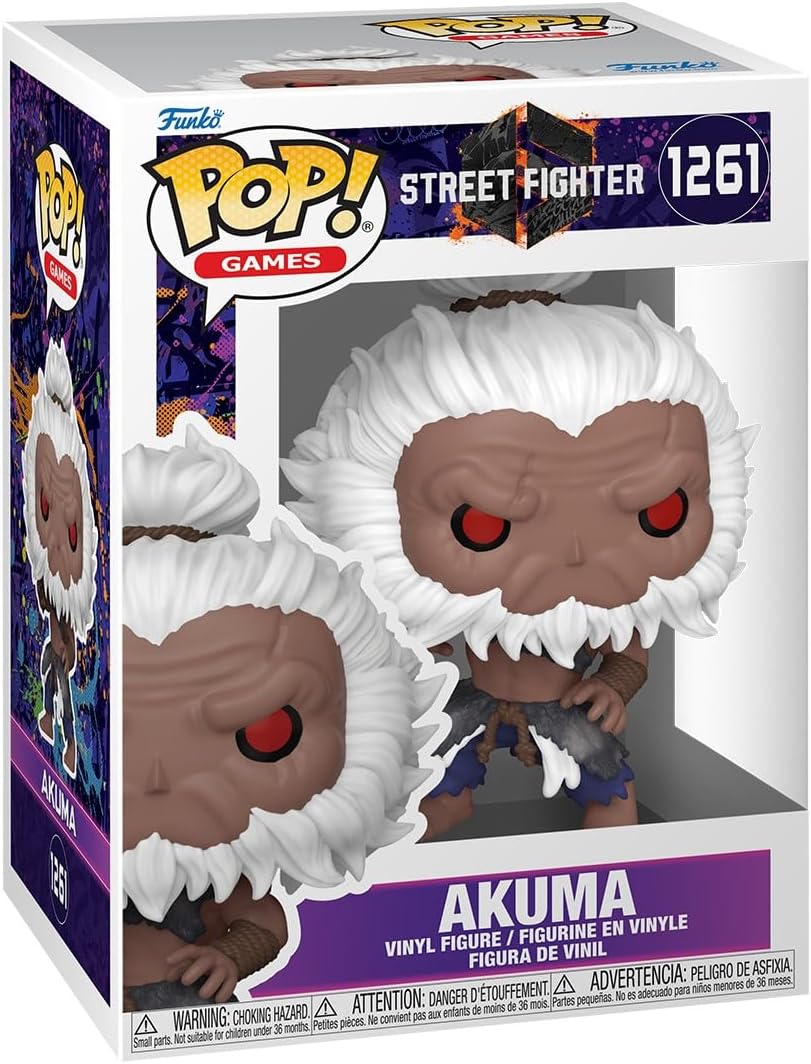 FUNKO POP! GAMES:SF6-AKUMA W/CH