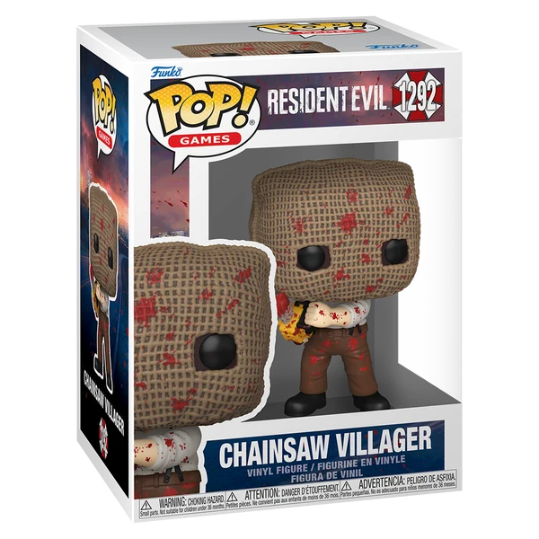 FUNKO POP! GAMES:RESIDENT EVIL-CHNSW MAN