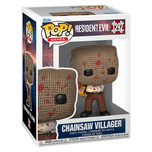 FUNKO POP! GAMES:RESIDENT EVIL-CHNSW MAN
