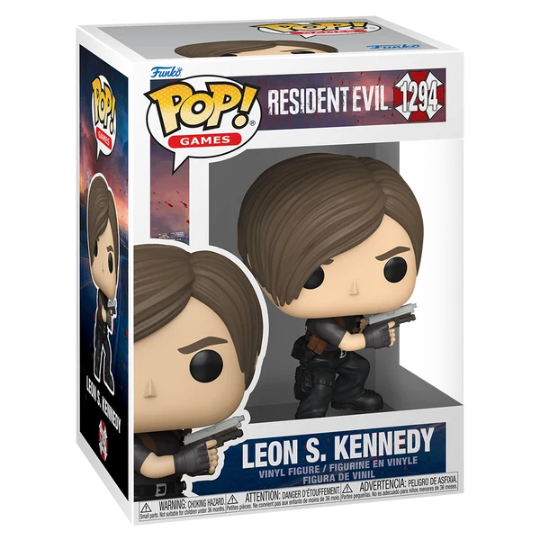 FUNKO POP! GAMES:RESIDENT EVIL-LEON KNDY