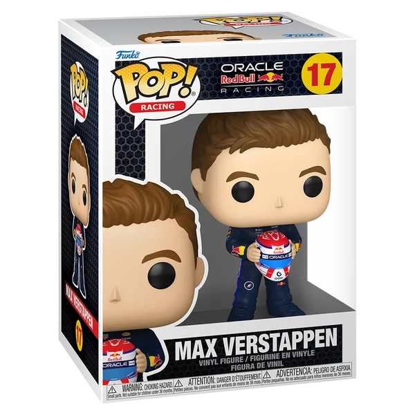 Funko Pop! Racing: Oracle Redbull Racing - Max Verstappen (Holding Helmet)