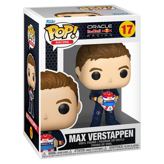 Funko Pop! Racing: Oracle Redbull Racing - Max Verstappen (Holding Helmet)