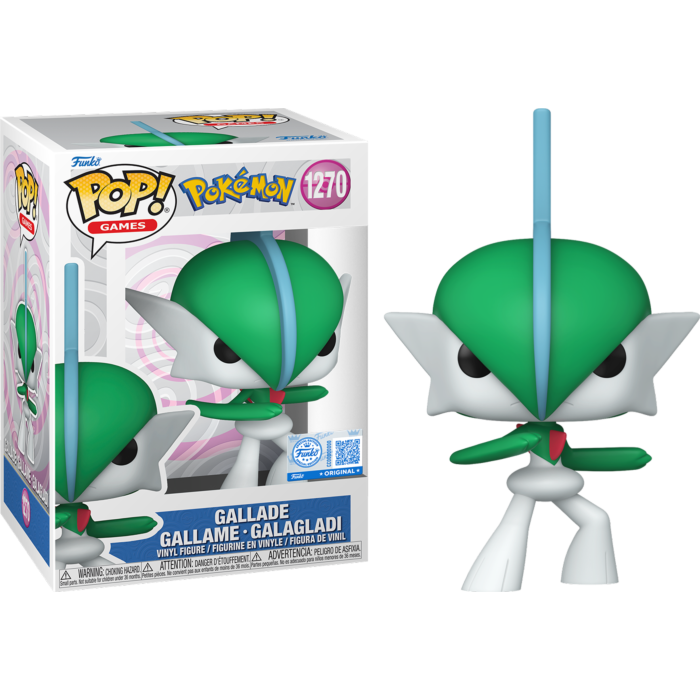 FUNKO POP! GAMES:POKEMON-GALLADE(EX) (PRE-ORDER)