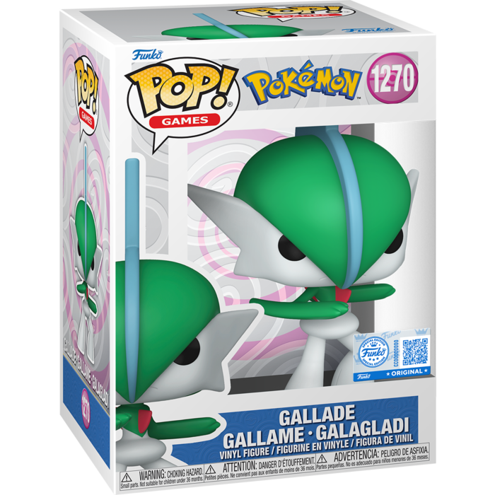 FUNKO POP! GAMES:POKEMON-GALLADE(EX) (PRE-ORDER)