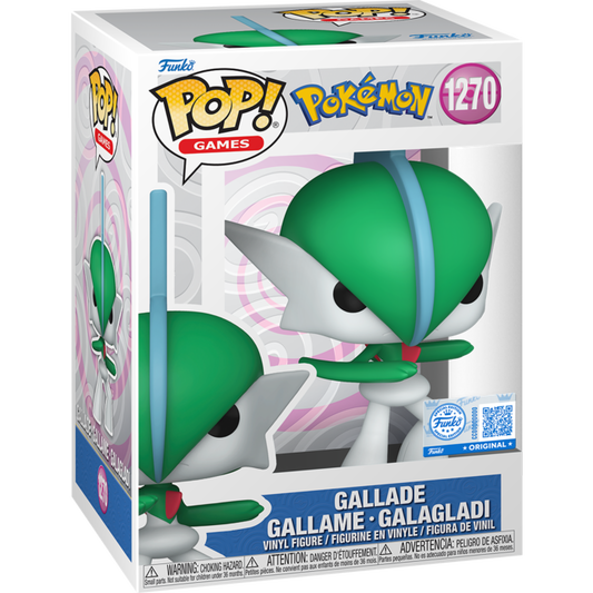 FUNKO POP! GAMES:POKEMON-GALLADE(EX) (PRE-ORDER)