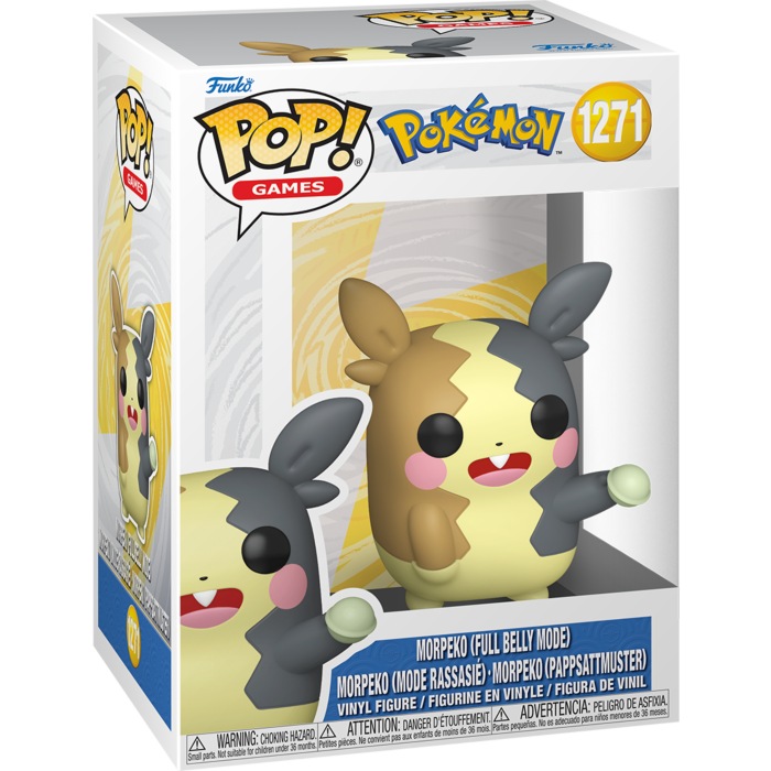 FUNKO POP! GAMES:POKEMON-MORPEKO(F/BLLY) (PRE-ORDER)