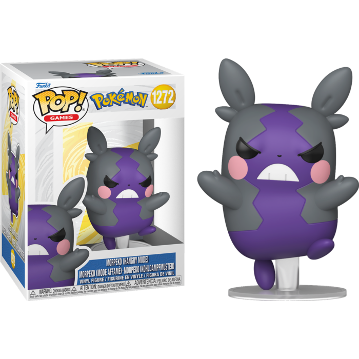 FUNKO POP! GAMES:POKEMON-MORPEKO(HANGRY) (PRE-ORDER)