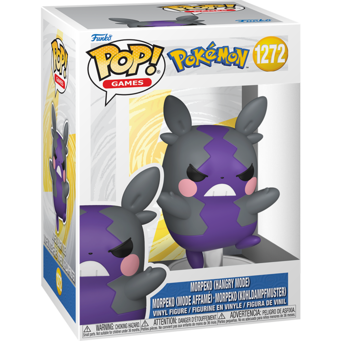FUNKO POP! GAMES:POKEMON-MORPEKO(HANGRY) (PRE-ORDER)