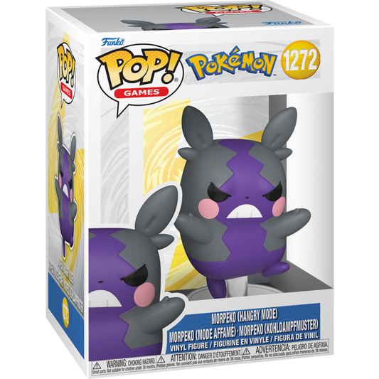 FUNKO POP! GAMES:POKEMON-MORPEKO(HANGRY) (PRE-ORDER)