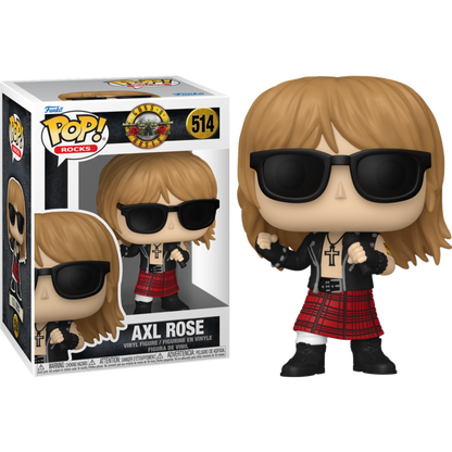 FUNKO POP! ROCKS:GNRS3-AXL ROSE(LALD)