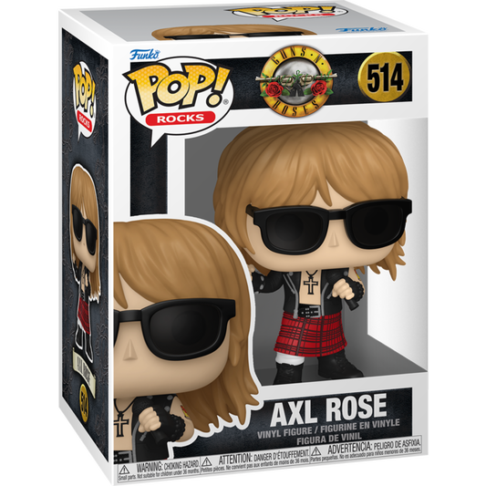 FUNKO POP! ROCKS:GNRS3-AXL ROSE(LALD)