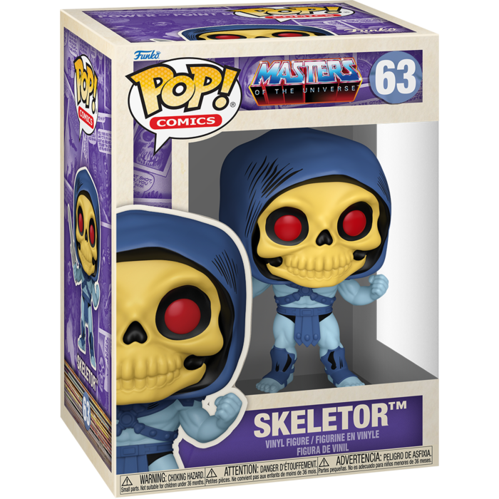 FUNKO POP! COMICS:MOTU VINTAGE-SKELETOR (PRE-ORDER)