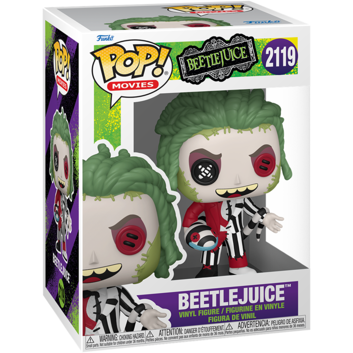FUNKO POP! MOVIES:PATCHWORK-BEETLEJUICE