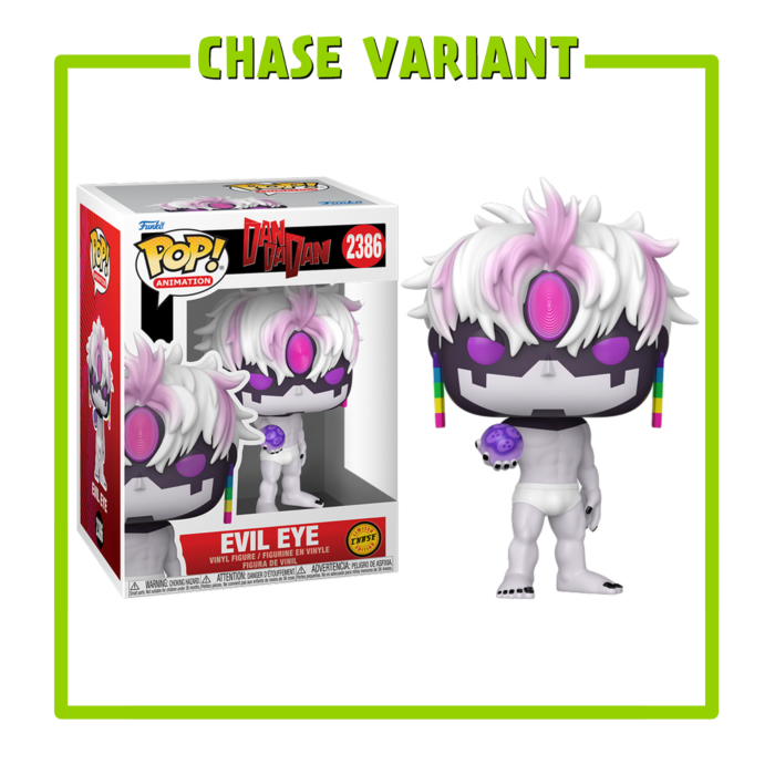 Funko Pop! Animation: Dan Da Dan - Jiji - 1/6 Odds for Rare Chase Variant Evil Eye
