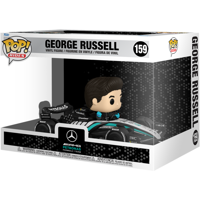 F1: Formula 1 - George Russell (Mercedes-AMG Petronas) Pop! Rides Vinyl Figure (PRE-ORDER)