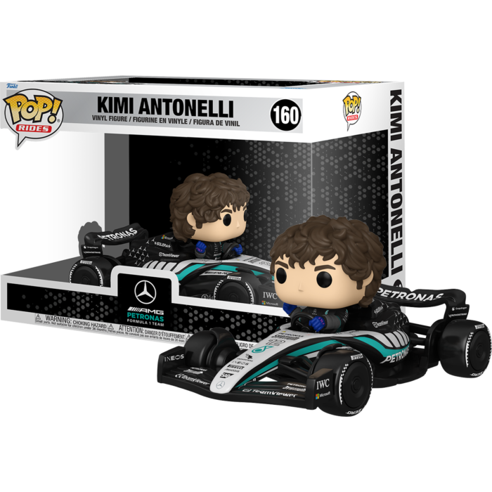 F1: Formula 1 - Kimi Antonelli (Mercedes-AMG Petronas) Pop! Rides Vinyl Figure (PRE-ORDER)
