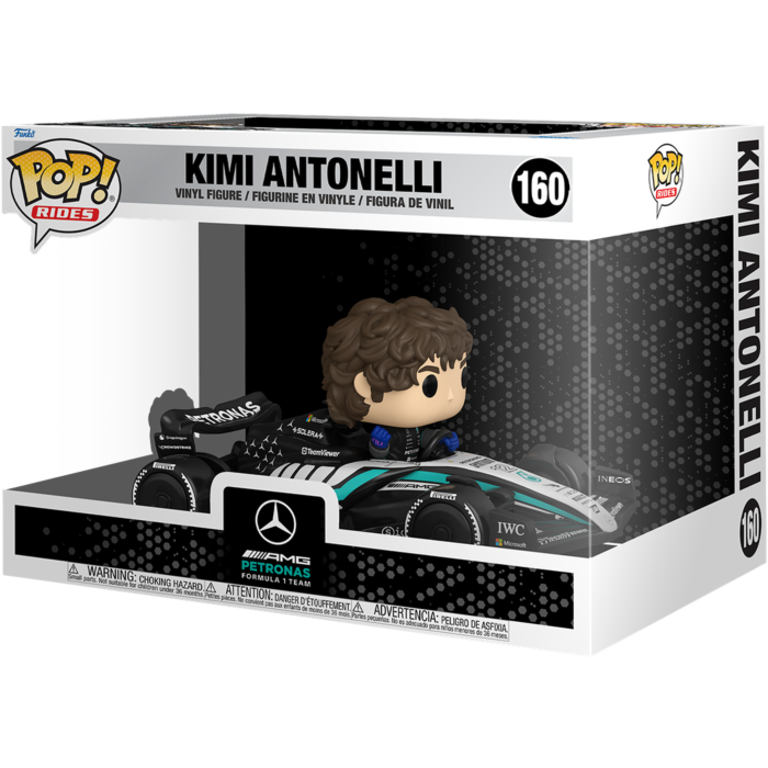 F1: Formula 1 - Kimi Antonelli (Mercedes-AMG Petronas) Pop! Rides Vinyl Figure (PRE-ORDER)