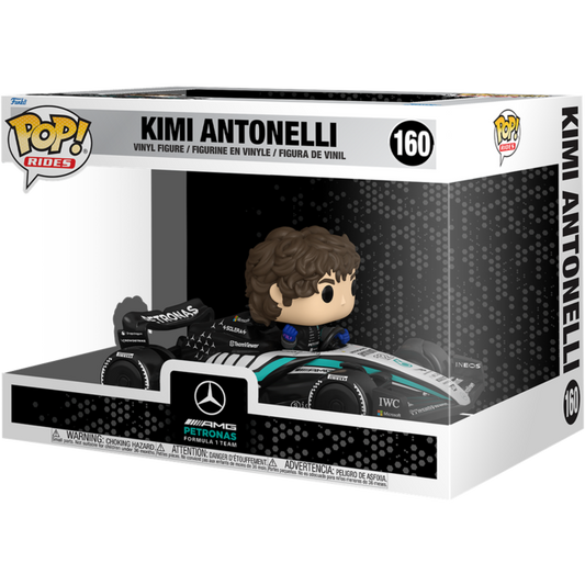F1: Formula 1 - Kimi Antonelli (Mercedes-AMG Petronas) Pop! Rides Vinyl Figure (PRE-ORDER)