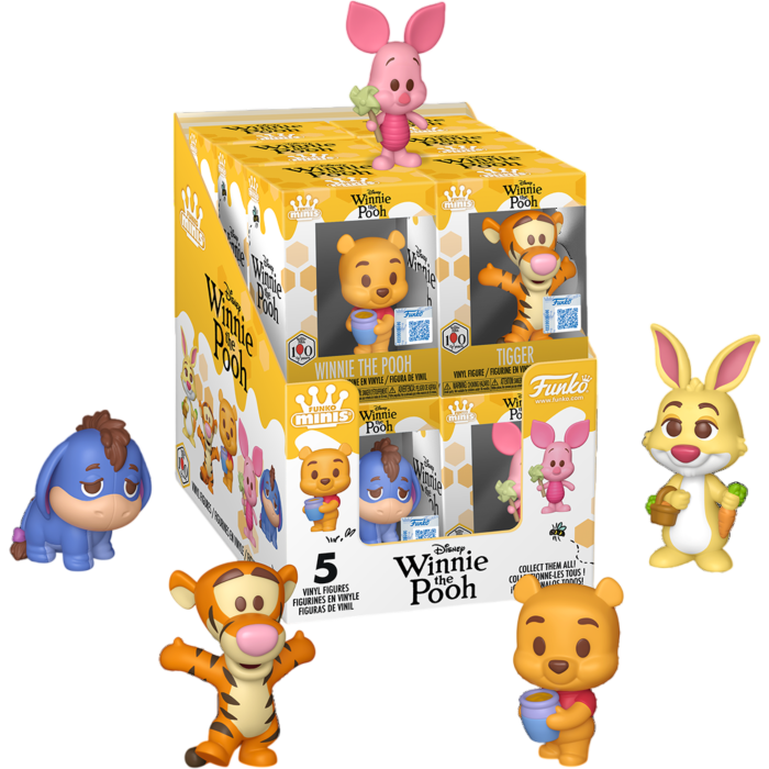 Winnie the Pooh - Funko Minis 3" Vinyl Figure (Display of 12)