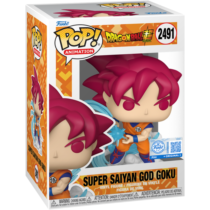 FUNKO POP! ANIMATION:DBS-GOKU(GW)(EX)