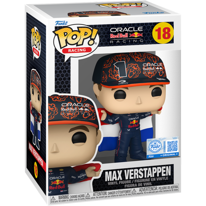 FUNKO POP!:RACING RED BULL-MAX.VERSTAPPEN EXCLUSIVE!