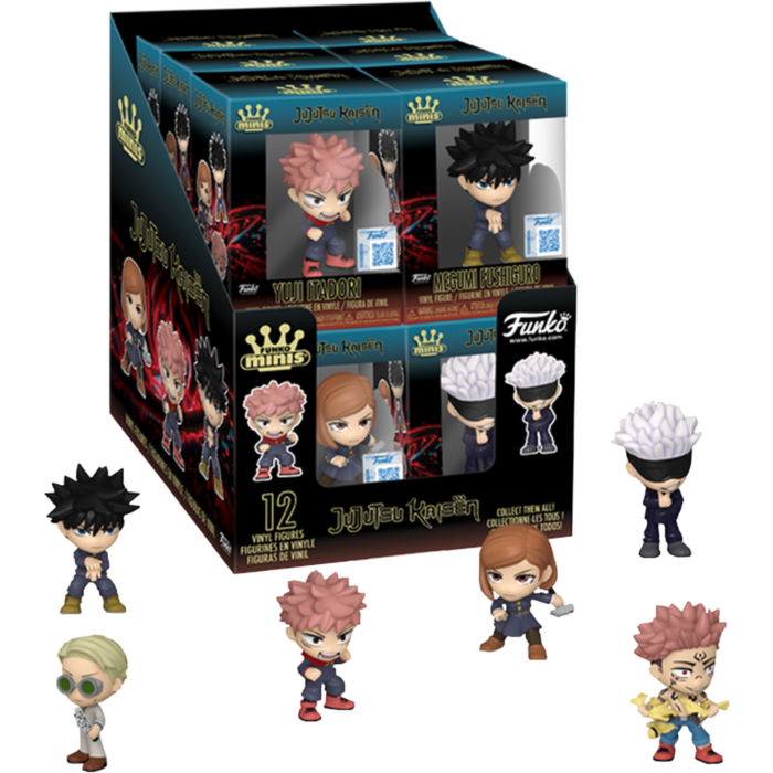 FUNKO POP! Jujutsu Kaisen - Funko Minis 3" Vinyl Figure (Display of 12)