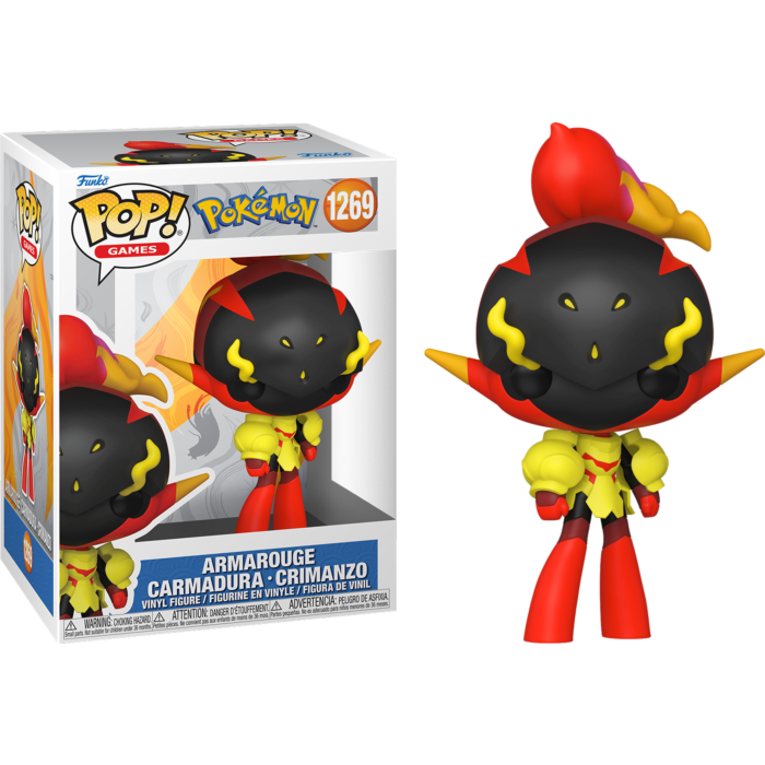 FUNKO POP! GAMES:POKEMON-ARMAROUGE (PRE-ORDER)