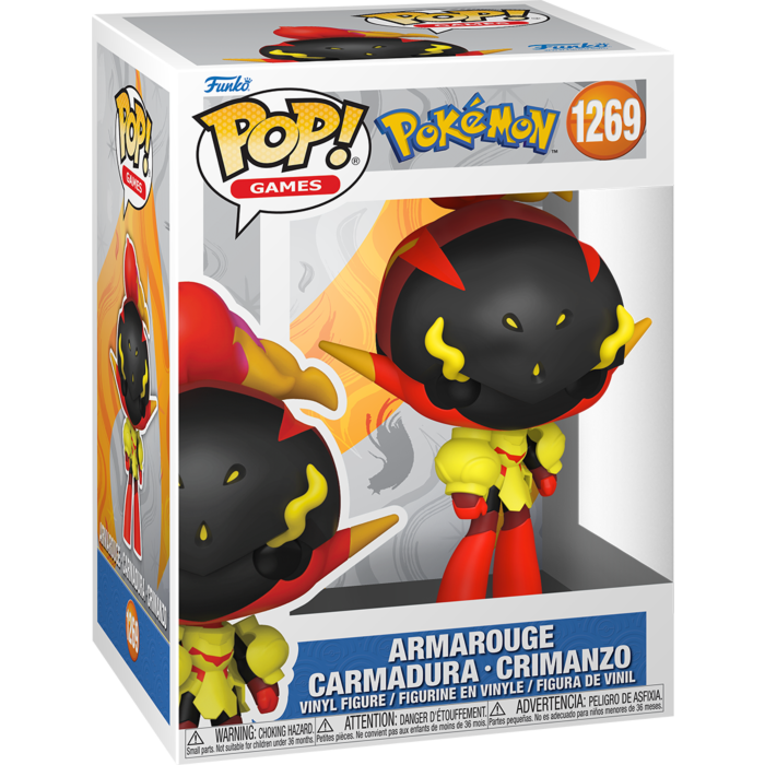 FUNKO POP! GAMES:POKEMON-ARMAROUGE (PRE-ORDER)