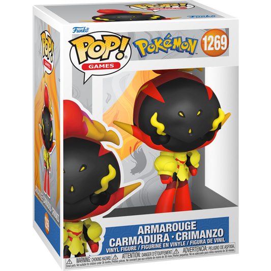 FUNKO POP! GAMES:POKEMON-ARMAROUGE (PRE-ORDER)