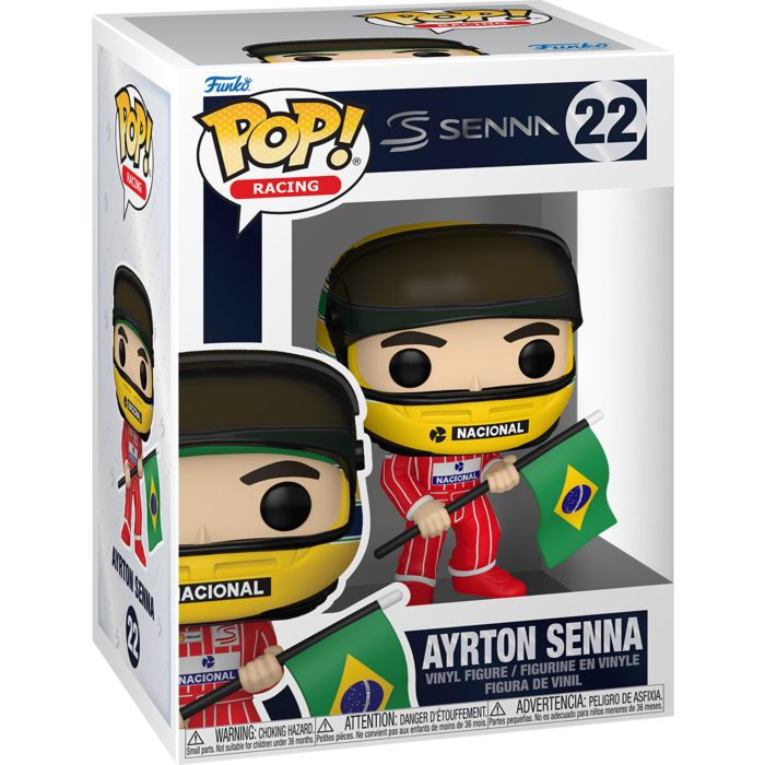 FUNKO POP!:RACING-SENNA(HELMET) (PRE-ORDER)