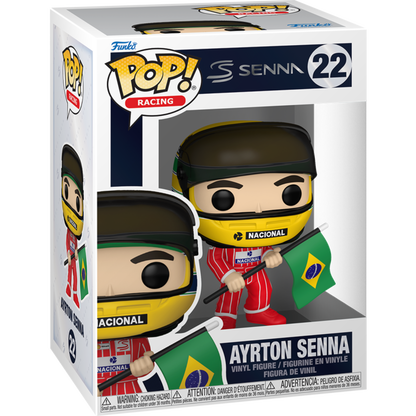 FUNKO POP!:RACING-SENNA(HELMET) (PRE-ORDER)