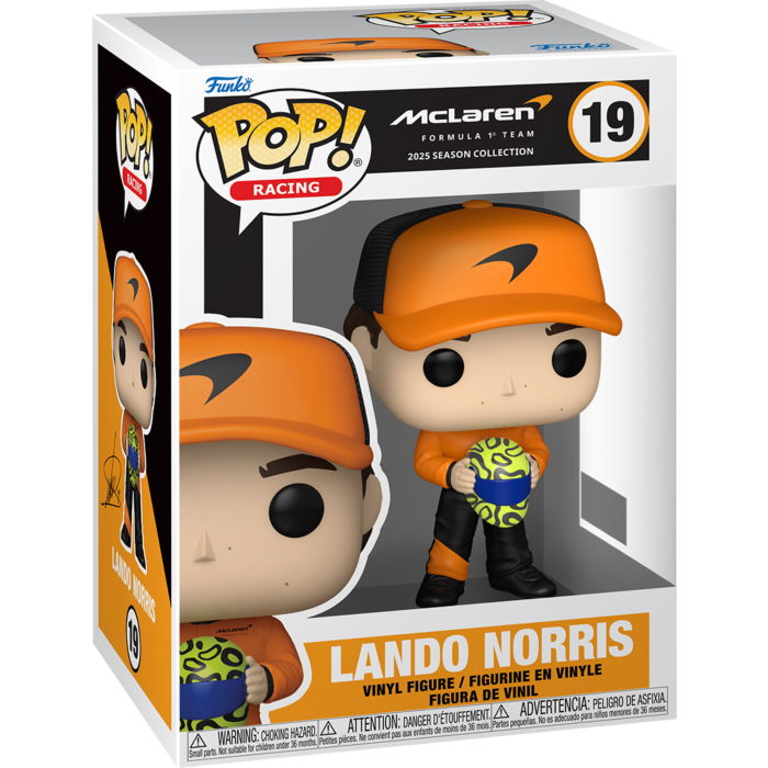 FUNKO POP!:RACING MCLAREN-LANDO NORRIS (PRE-ORDER)