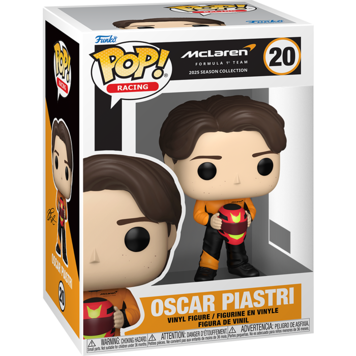 FUNKO POP!:RACING MCLAREN-OSCAR PIASTRI (PRE-ORDER)