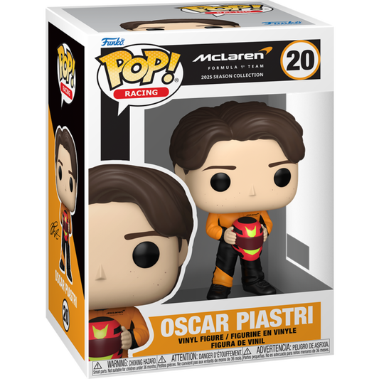 FUNKO POP!:RACING MCLAREN-OSCAR PIASTRI (PRE-ORDER)