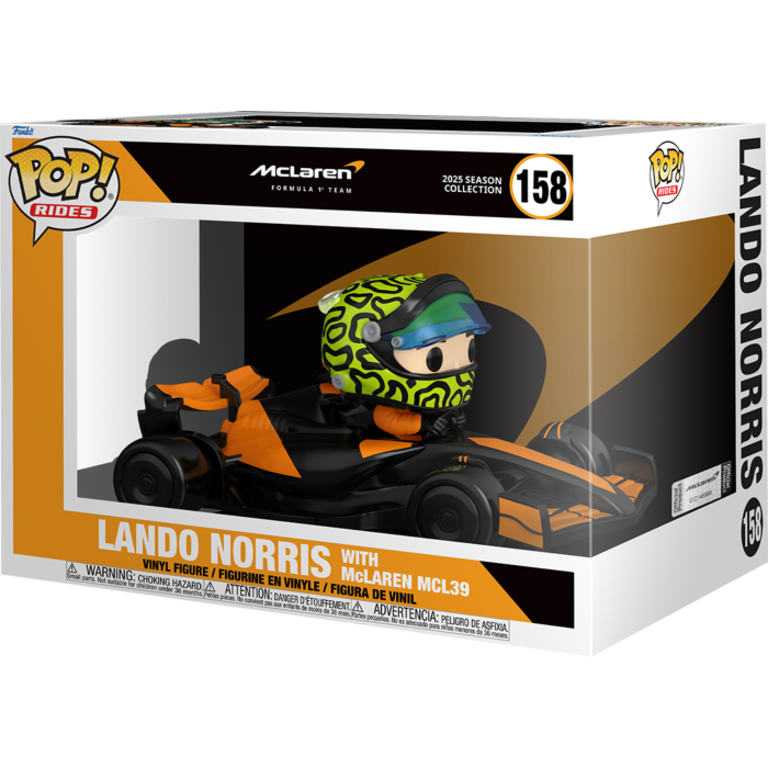FUNKO POP! RIDES SUPDLX:MCLAREN-NORRIS (PRE-ORDER)