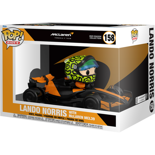 FUNKO POP! RIDES SUPDLX:MCLAREN-NORRIS (PRE-ORDER)