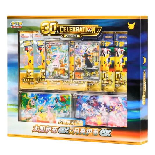 30th Celebration Collectors Box  [S-Chinese] (PRE-ORDER) ESPEON EX and UMBREON EX